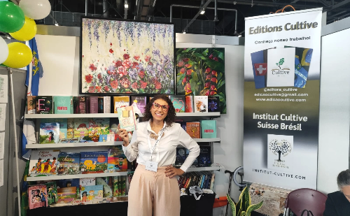 Autora de Valadares apresenta livros no maior evento literário da Suíça