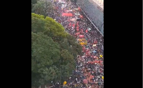 Ato contra anistia leva 6,5 mil à Paulista e relembra golpe de 64