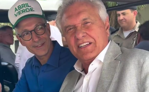 Zema e Caiado trocam elogios em evento e alimentam especulações sobre 2026