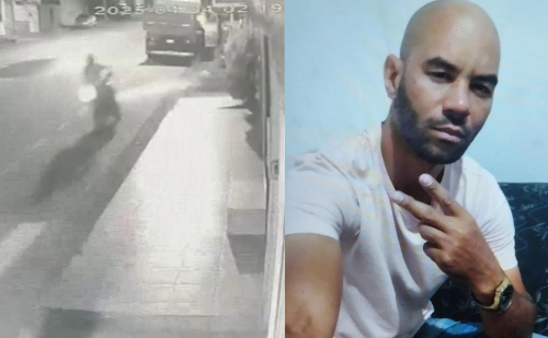 Vídeo: motociclista morre após colidir com caminhão parado em Ipatinga