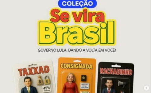 Zema transforma Lula, Janja e Haddad em bonecos e intensifica embate nas redes