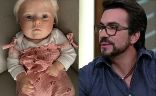 Em Orlando, padre Fábio de Melo homenageia mãe com adoção simbólica de boneca com Down
