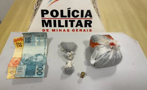 Polícia prende jovem com drogas e munição em Ipatinga