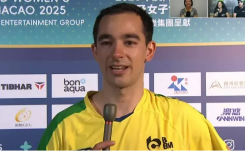Hugo Calderano vence a Copa do Mundo de Tênis de Mesa e quebra hegemonia asiática