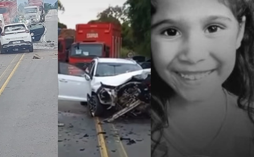 Criança de Ipatinga morre em grave acidente na BR-116 em Itambacuri