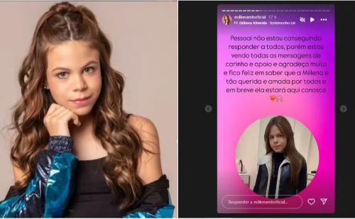 Atriz mirim Millena Brandão tem morte cerebral confirmada em SP