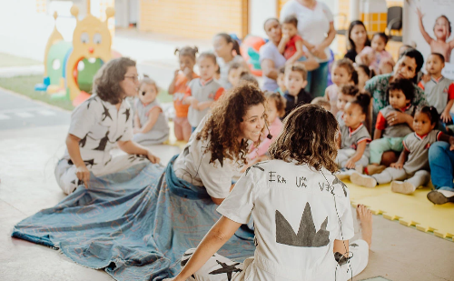 Projeto Catavento leva cultura a escolas e creches de Belo Oriente