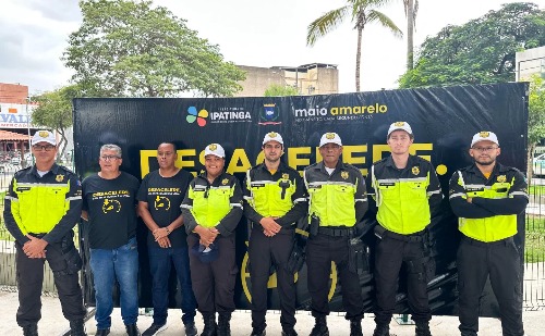 Ipatinga inicia Maio Amarelo com alerta sobre velocidade no trânsito