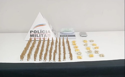 PM prende mulher com ecstasy e cocaína em residência de Coronel Fabriciano