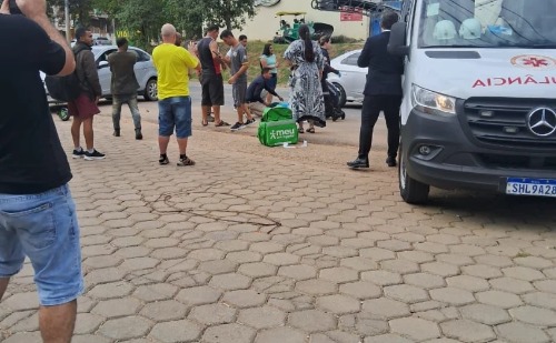 Motociclista sofre traumatismo craniano após colisão na BR-116 em Caratinga