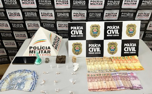 Homem é preso em operação conjunta por tráfico de drogas em Santa Bárbara