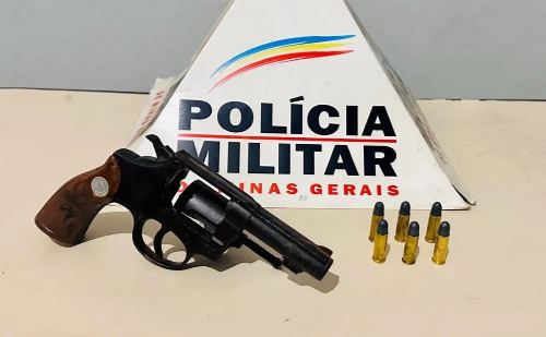 Homem é preso com revólver após discussão em rua de Ipatinga