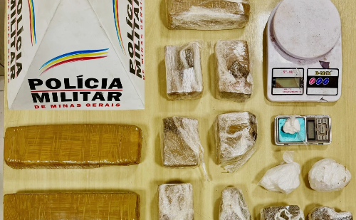 Polícia apreende drogas e prende homem durante operação em Ipatinga