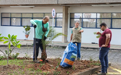 Curso de jardinagem ganha destaque durante Sinergia 2025 em Ipatinga