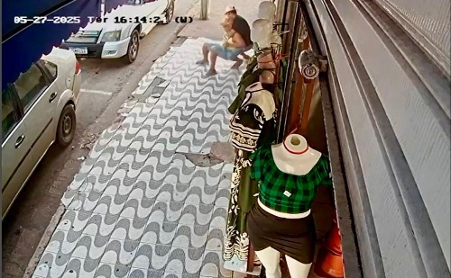 Câmera flagra ataque a idoso com mata-leão em Ipatinga; suspeito é preso