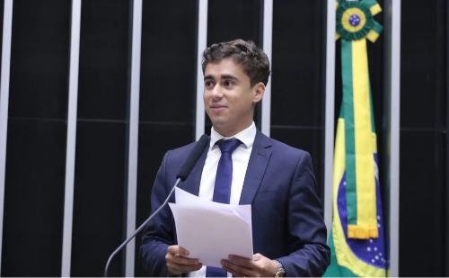Nikolas Ferreira lidera ranking de políticos mais bem avaliados do Brasil
