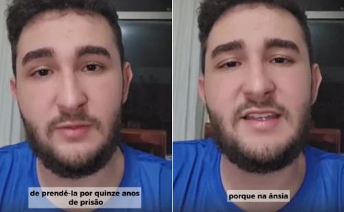 Filho de Zambelli se manifesta contra decisão do STF