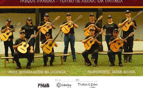 Grupo Violaço homenageia compositores mineiros em show no Parque Ipanema, em Ipatinga
