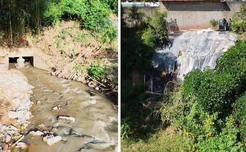 Moradores em Timóteo alertam riscos em córrego e cobram ação da prefeitura