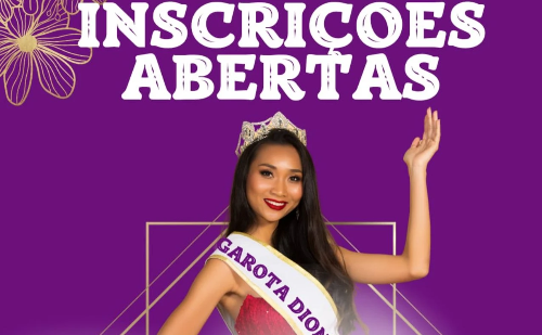 Concurso Garota Dionísio abre inscrições para jovens de 14 a 20 anos