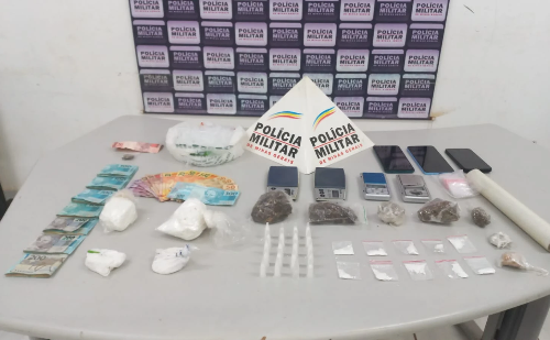 Polícia Militar desmantela ponto de tráfico em Itabira