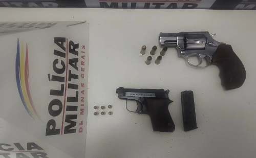 Polícia encontra armas e munições em distrito rural de Manhuaçu