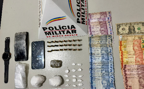 Polícia prende homem por tráfico e cumpre mandado por latrocínio em Ipatinga