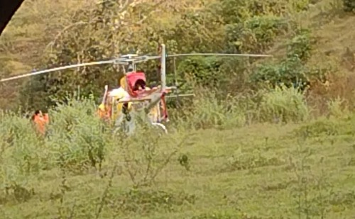 Vídeo: menina de 2 anos morre após sofrer parada cardíaca durante resgate aéreo em Santa Bárbara