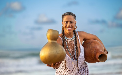 Oficina de agbê leva vivência com foco na cultura afro a Timóteo