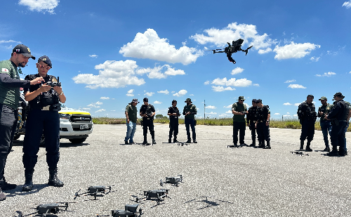 Drones reforçam combate ao crime em Minas Gerais