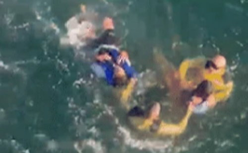 Susto no Leme: ventania leva mais de 70 praticantes de stand up paddle para alto-mar