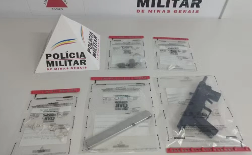 Adolescentes são apreendidos com submetralhadora e drogas em Governador Valadares