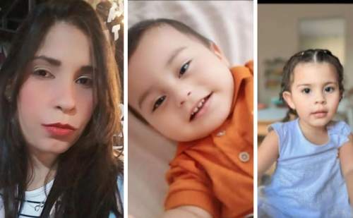 Mãe surda desaparece com dois filhos; família procura