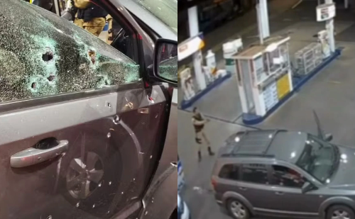 Vídeo: Confronto com a PM termina com cinco mortos em posto de combustíveis em MG