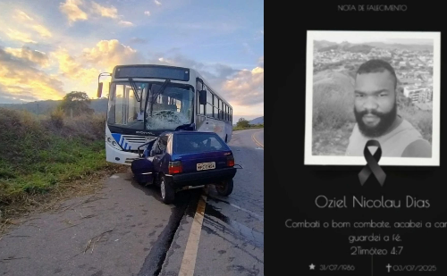 Sepultamento de homem que morreu em colisão com ônibus será nesta sexta em São Cândido