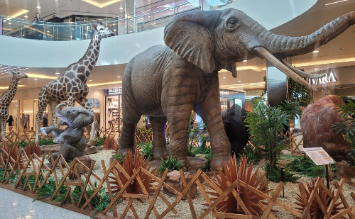 BH Shopping recebe animais animatrônicos gigantes nas férias de julho
