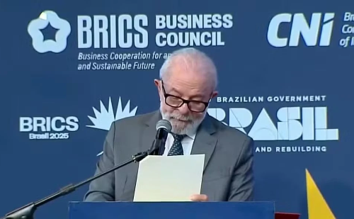 Lula propõe governança global para IA no BRICS