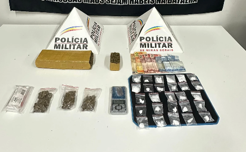 Trio é flagrado vendendo drogas em Coronel Fabriciano