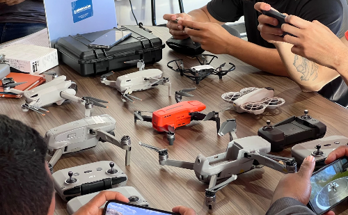 Curso gratuito ensina produtores rurais a operar drones na Expoagro GV