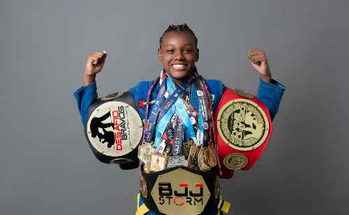 Jovem promessa do jiu-jitsu é reconhecida em Nova Era