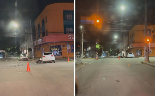 Duas pessoas ficam gravemente feridas após colisão entre carro e moto em Ipatinga; motorista é preso