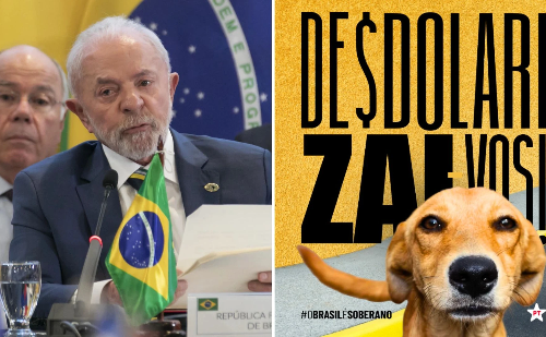 PT lança ofensiva digital em apoio à desdolarização do Brics