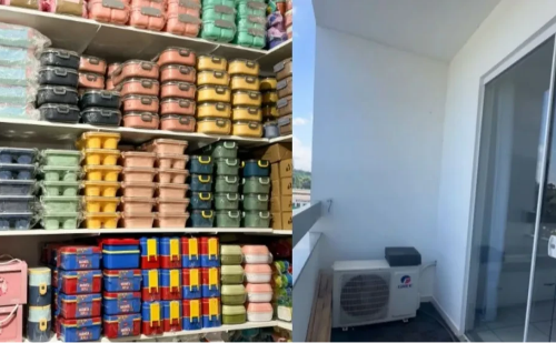 Influenciadora transforma quarto da filha em loja, coloca criança para dormir na varanda e gera polêmica nas redes sociais