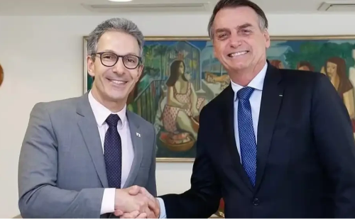 Zema anuncia a Bolsonaro que disputará a Presidência em 2026