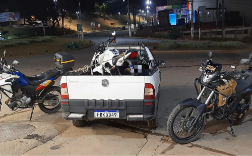 Moto furtada em BH e clonada é recuperada pela PM em Manhuaçu