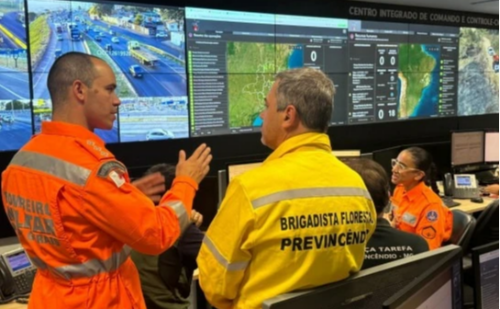 Bombeiros de MG passam a monitorar incêndios com imagens de satélite e internet via Starlink