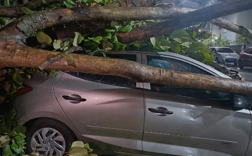 Ventania desvia voos e causa cancelamentos em Guarulhos