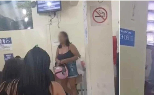 Vídeo: protesto por falta d’água termina em banho dentro de agência da Copasa