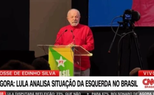 CNN encerra transmissão durante fala de Lula sobre socialismo
