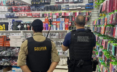 Ação integrada apreende R$ 820 mil em mercadorias irregulares em Itabira